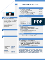 Curriculum Vitae: Arifin S.T