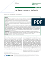 So Many, Yet Few: Human Resources For Health in India: Research Open Access