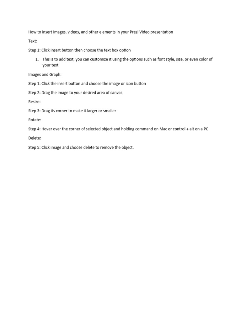 How To Insert Images | PDF