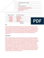 Plant Monitoring System