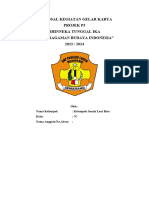 Proposal Kegiatan Gelar Karya