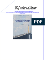 Full Download Ebook PDF Principles of Highway Engineering Traffic Analysis 6th PDF