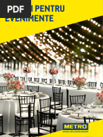 Cataloage METRO - Ghid locații pentru evenimente 2024
