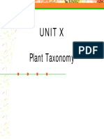 Plant Taxonomy