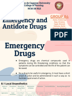 Emergency Drugs and Antidote