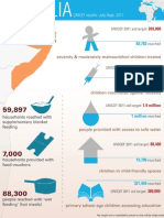 UNICEF Results in Somalia Infographic