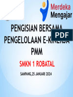 Pengisian Bersama Pengelolaan E-Kinerja PMM