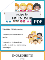 Character Building Week 12 - Friendship