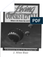 Living Consistently - Allen Blair