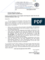 Joint Request Under para 26 (6) Circular