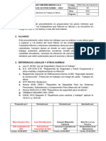 PRO-VOL-GLO-06-02-01 Procedimiento de Trabajo en Altura