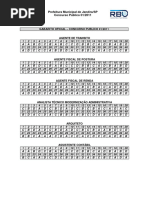 Gabaritos Provas SENAI 2024-2025 | PDF | Escolas