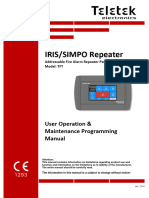 Teletek Rreater Panel Manual