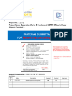 DASD - cei.QA - tpt.00004-05 Material Submittal