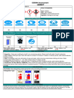 4 COSHH Assessment Substance Handling Sheet - 4 Cement