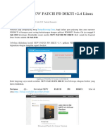 Cara Install NEW PATCH PD DIKTI v2.4 Linux Version