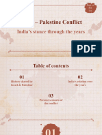 Israel-Palestine & India's Stance