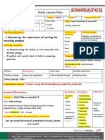 Lesson Plan - Grade 1 Sorting Materials4