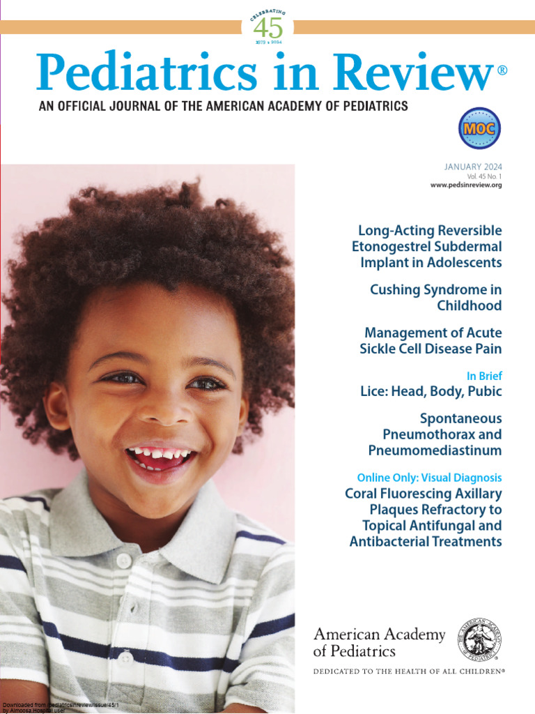 Aap january 2024 complete issue pediatrics in review pdf health