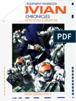 Dp9-321 - Jovian Chronicles - Space Equipment Handbook - Advanced Tools & Weapons