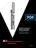 Cementing Casing Patch