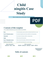 Child Meningitis Case Study by Slidesgo