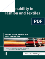 Sustainability in Fashion and Textiles
