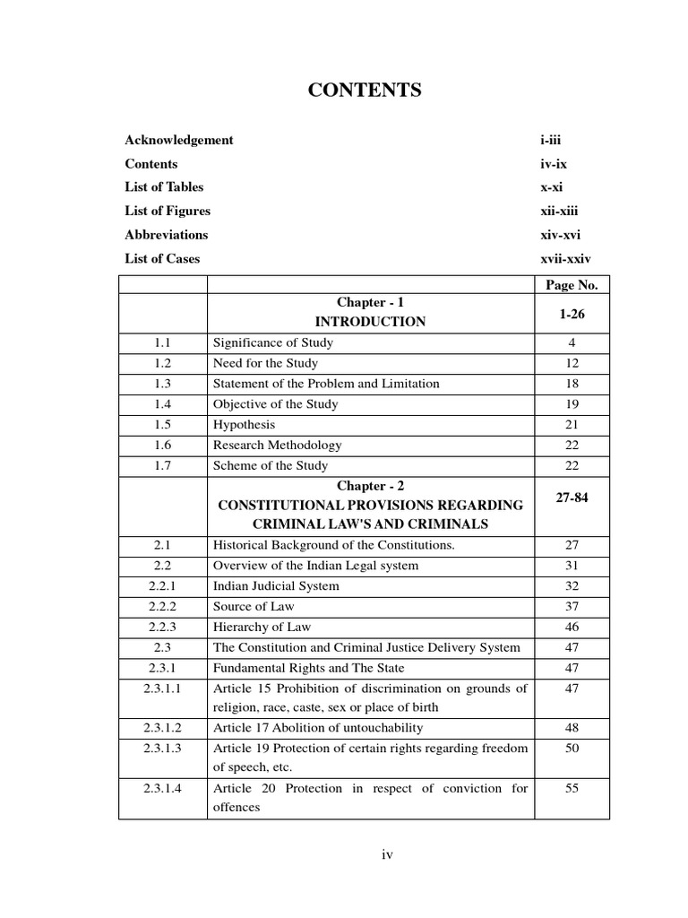 Contents list of table graph pdf crime violence criminal