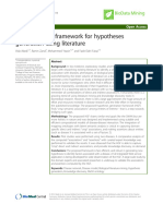 An Automated Framework For Hypotheses Generation Using Literature