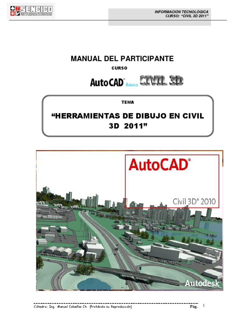 Manual de Civil 3d | PDF | Point and Click | Ventana (informática)