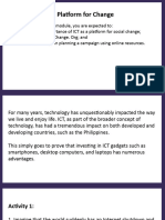 Module 6 - ICT For Change