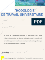 Module Méthodologie de Travail Universitaire MTU 17022023