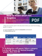 8 How To Insert Smart Art Graphics