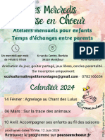 Les Mercredis Pousse en Choeur 2024