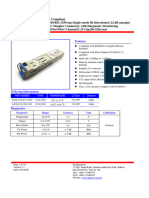 SFP BIDI LS38-C3S-Tx-N-D3-V1.1 PDF