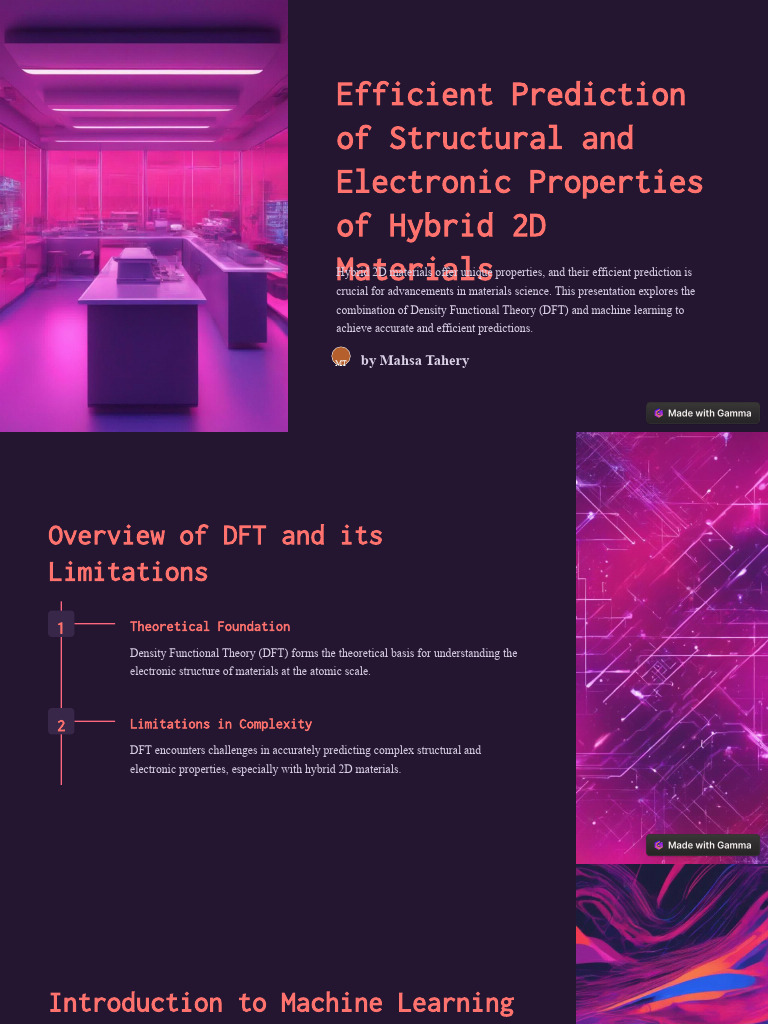 Efficient Prediction of Structural and Electronic Properties of Hybrid ...