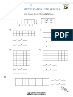 Understanding Multiplication Using Arrays 4