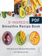 5 Ingredient Smoothie Recipe Book 100 Nutrient-Packed Smoothies