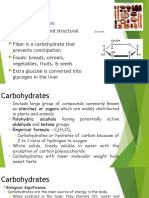 Classification of Carbohydrates