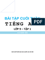 Bài tập cuối tuần Tiếng Anh 9 Tập 1 Đại Lợi