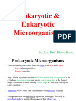 3-Prokaryotic - Eukaryotic Microorganisms