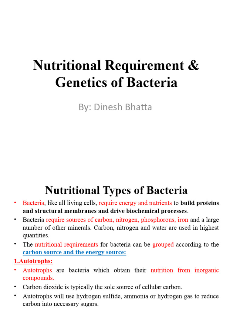 Nutrition intelligence overview