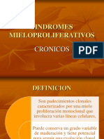 13.-Sindrome Mieloproliferativos
