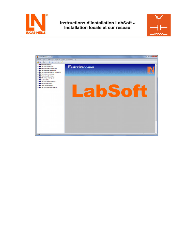 Instructions D Installation Labsoft | PDF | Installation (Programmes ...