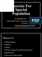 Lec 10 Exercise For Special Population