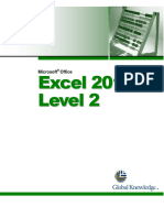 Excel 2013 Level 2