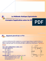 Methode Statique Equivalente PDF