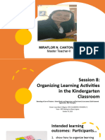 Session 8.optimizing Kindergarten Activities in The Classroom - PTX 7