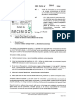 ORD.IF-HSG Nº0086-2024 Solicita No Conformidad por la inaccesibilidad a las bandejas portaconductores en HDS-ING que incumplen con las especificaciones técnicas 