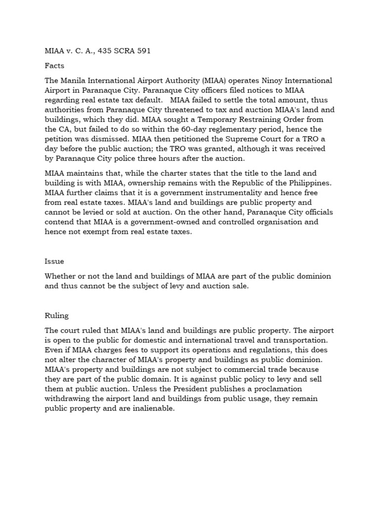 Miaa v c a 435 scra 591 pdf